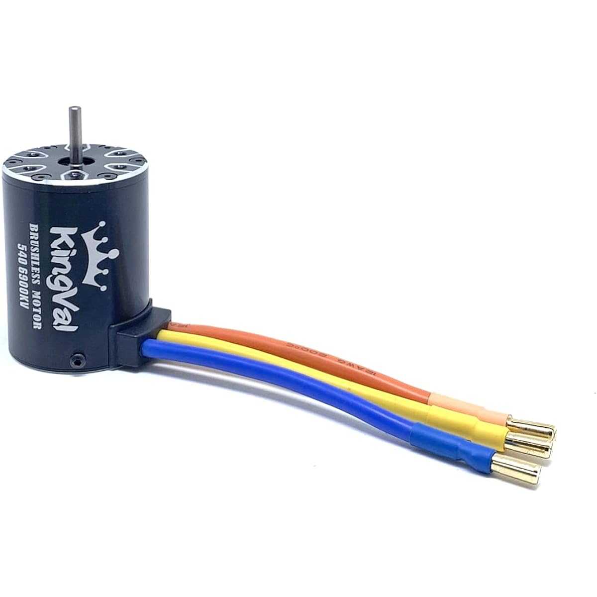 KingVal Replacement 540 6900KV Sensorless Brushless Motor Shaft 3.175mm Compatible with 1/10 RC Car