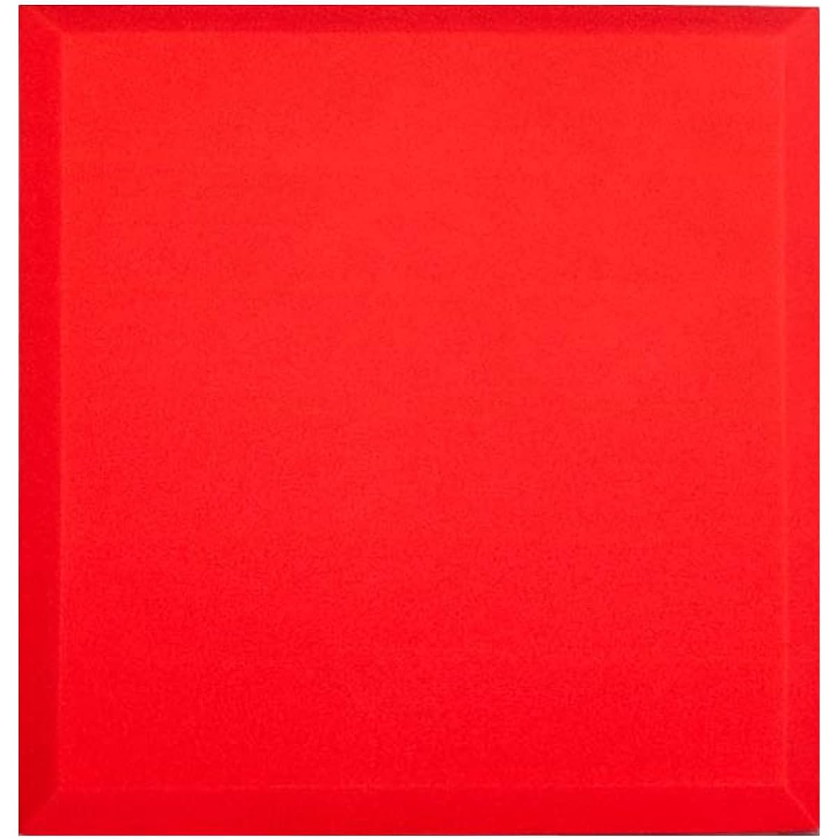 Studio Sound Absorbing Cotton, Studio Foam Soundproof Panel High Quality Sound Absorbing Sponge for Recording Studio or Conference Room (Purple 50*50*5CM) (Red 50*50*5CM)