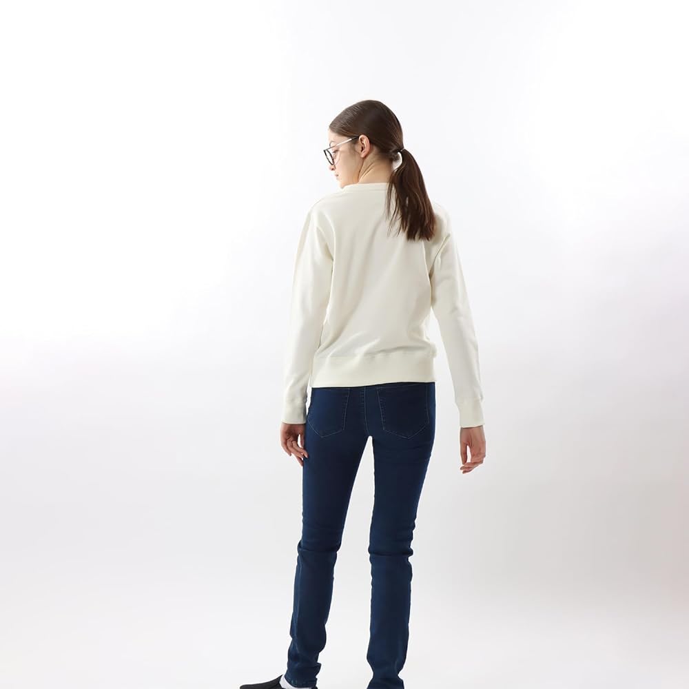 [Champion] Sweatshirt, Long Sleeve, Fleece, Embroidery, One Point Logo, Crew Neck Sweatshirt, Women's Basic, CW-Y018/CW-T013