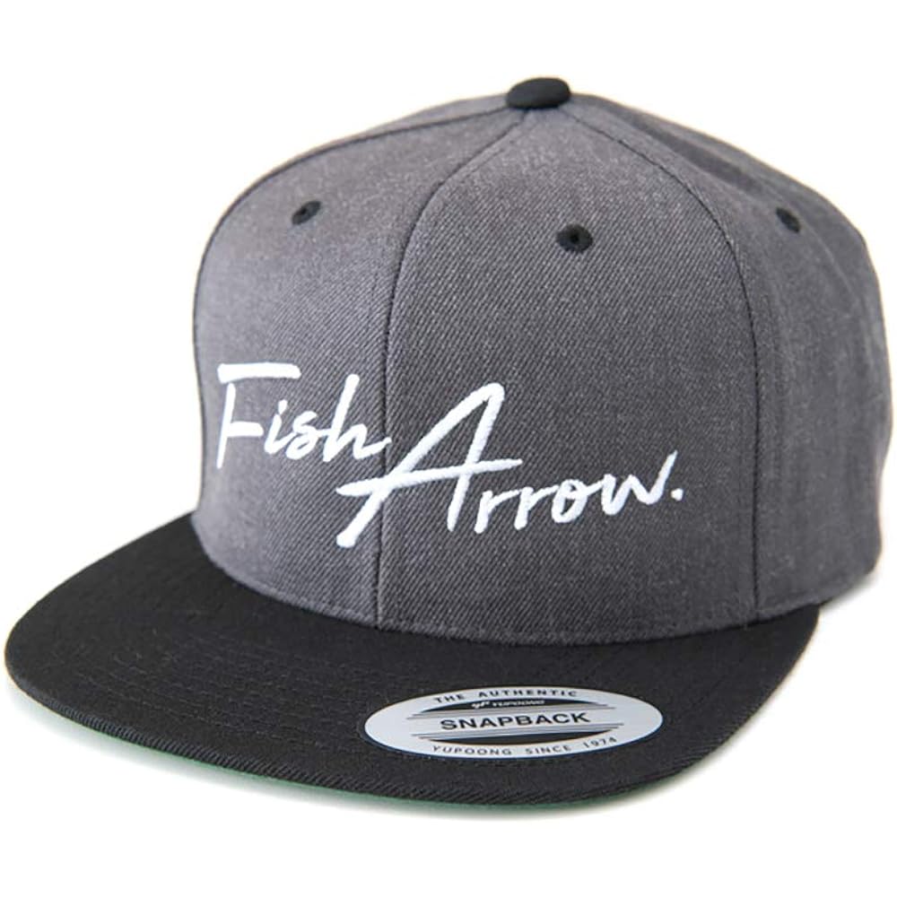 [Fish Arrow] NEW logo flat cap