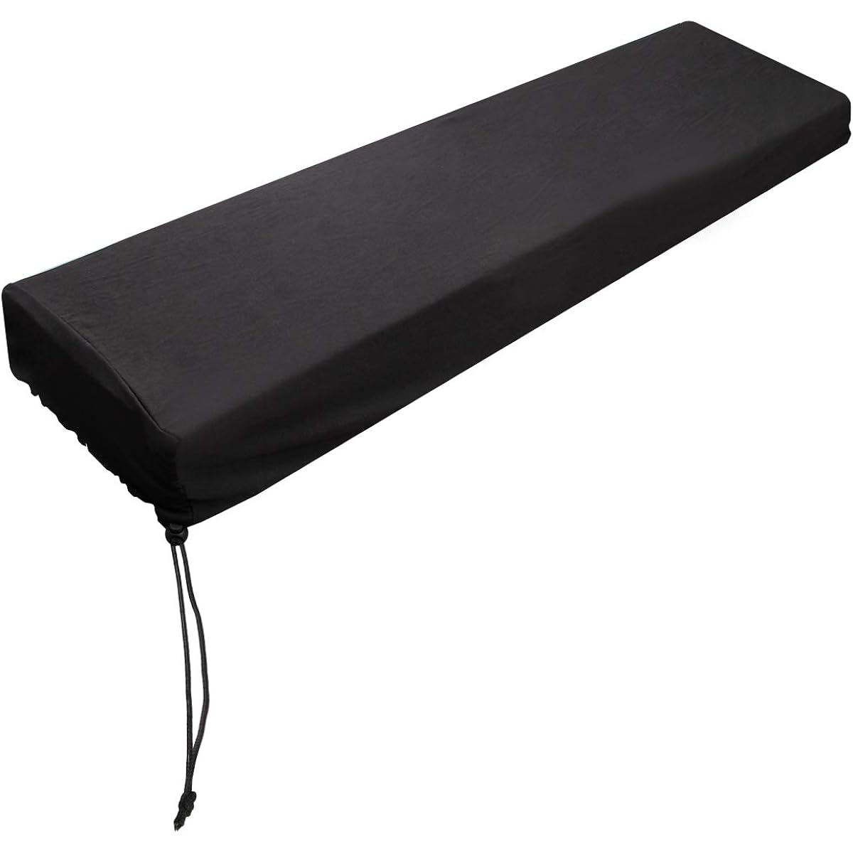 Piano Keyboard Dust Cover for 61/76/88 Keys - Electric/Digital Piano Stretchable Protective Keyboard Cover with Elastic Cord Lock Clasp Machine Washable (61-76 Keys)