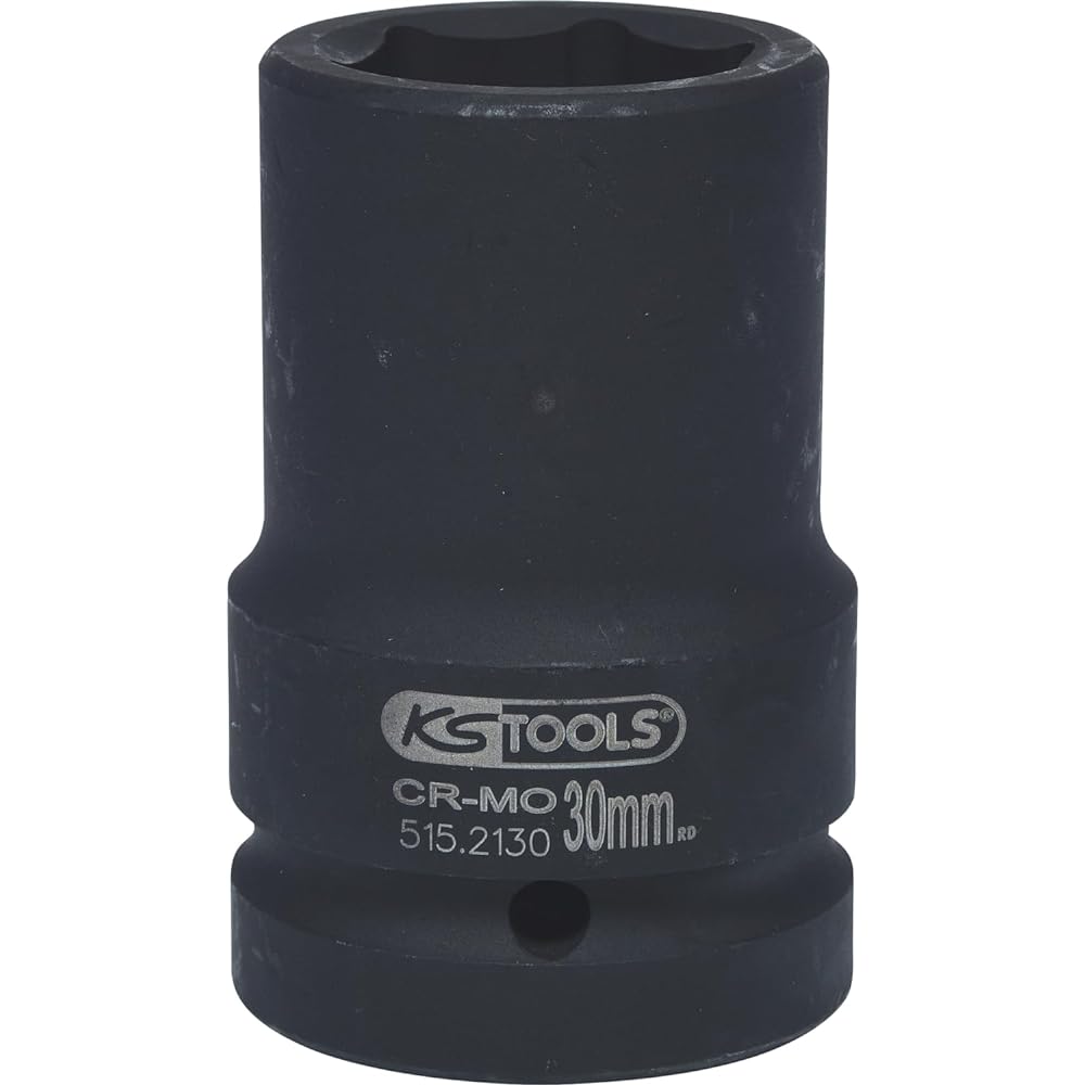 KS TOOLS 1" Hexagon impact socket medium 30mm 515.2130
