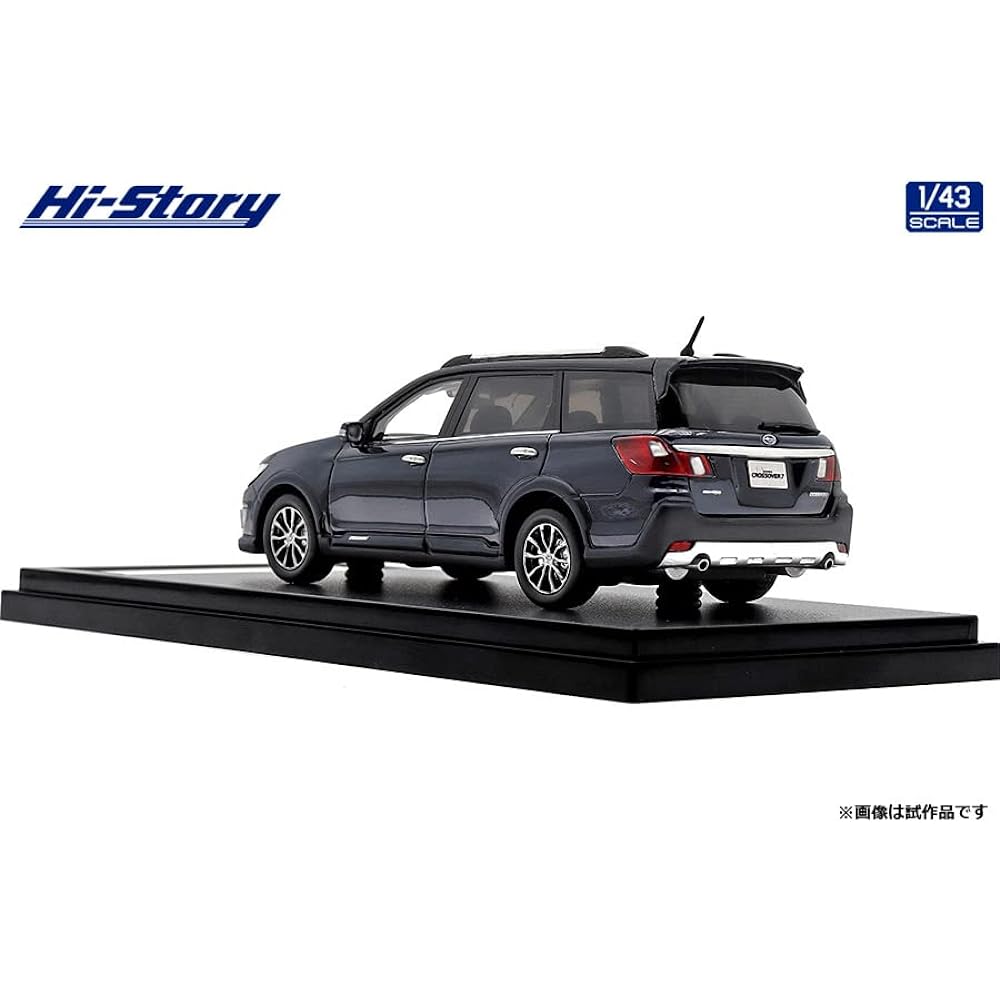 INTERALLIED Hi Story 1/43 Subaru EXIGA CROSSOVER 7 2.5i EyeSight (2015) Dark Blue Pearl Finished Product