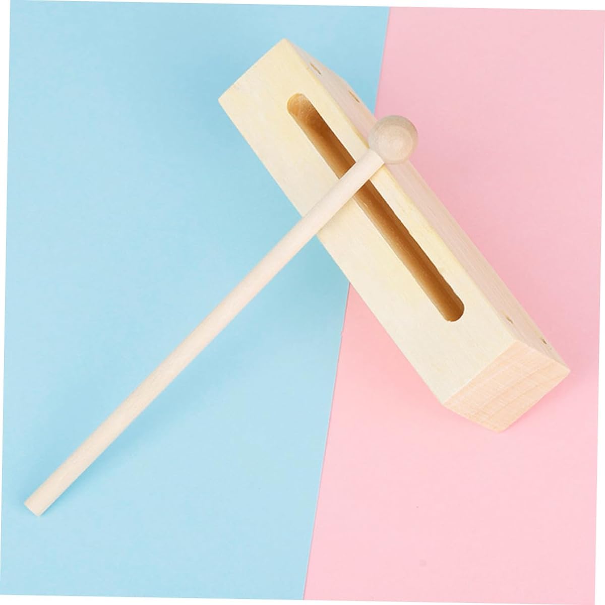 VICASKY 30pcs Set Wooden Clappers, Rhythm Sticks, Drum Jam Blocks, Temple Blocks, Playset Accessories, Camphor, Beech, Maple, Wooden Drums