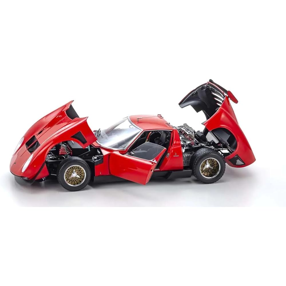 Kyosyo Original 1/12 Lamborghini Miura SVR Red Finished Product