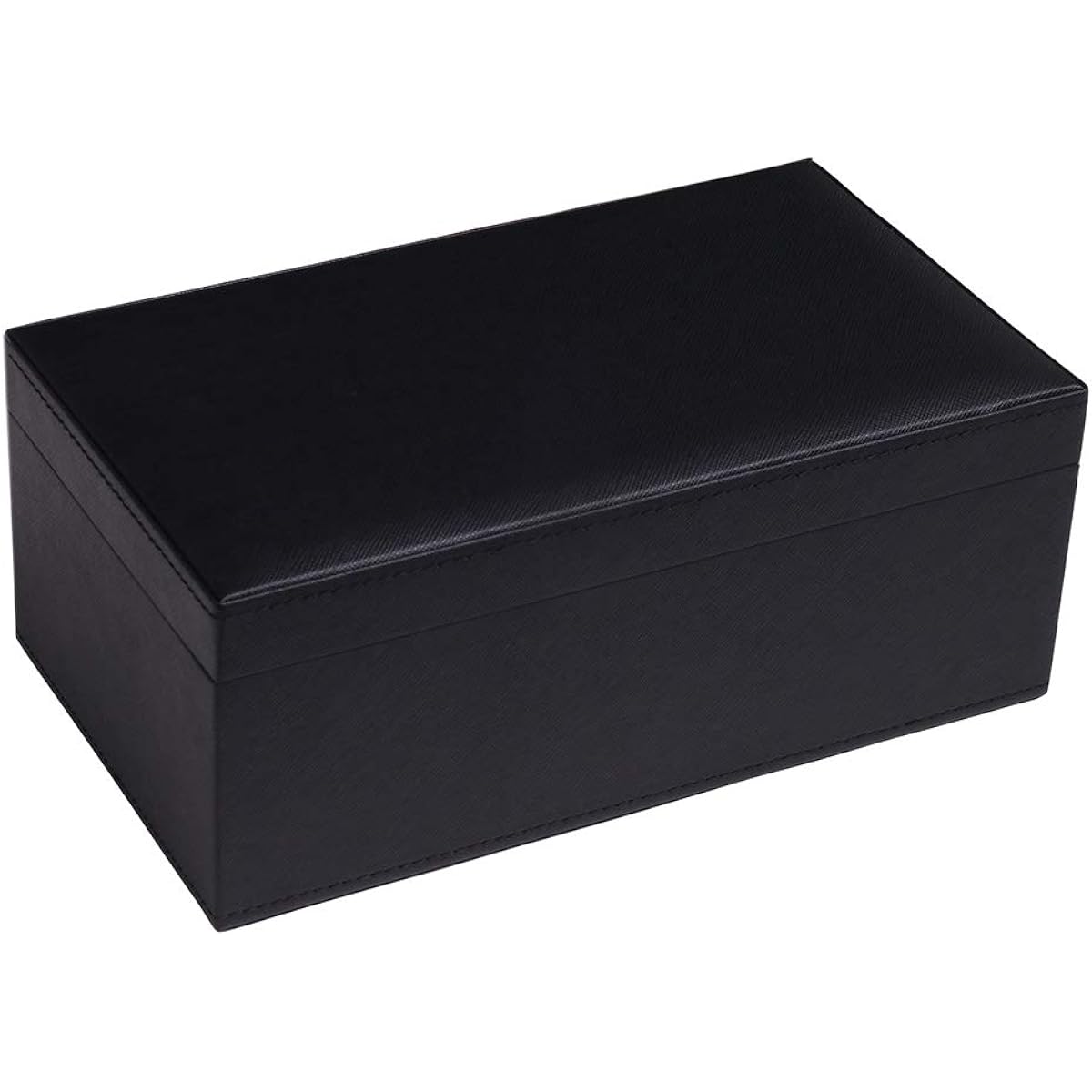 Silverman & Co. Double 9 Large Black Domino Set - Black Case