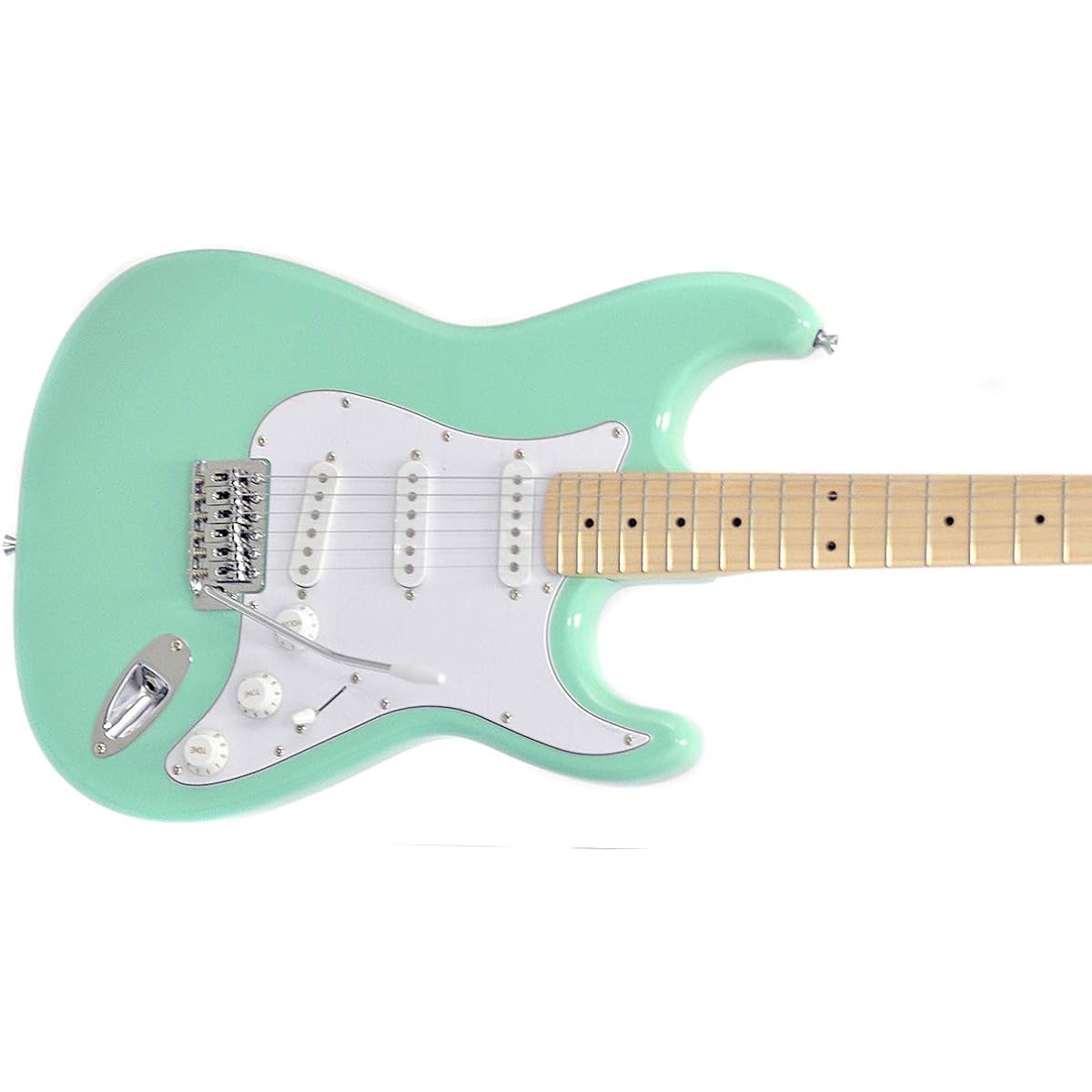 PLAYTECH ST250 Maple Sonic Blue Electric Guitar
