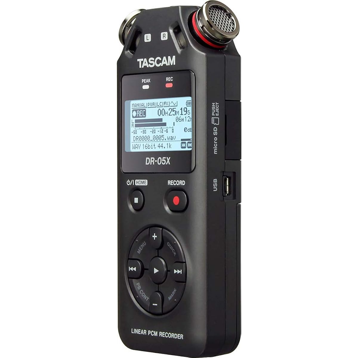 TASCAM DR-05X Handy Recorder with USB Audio Interface USB Audio Interface
