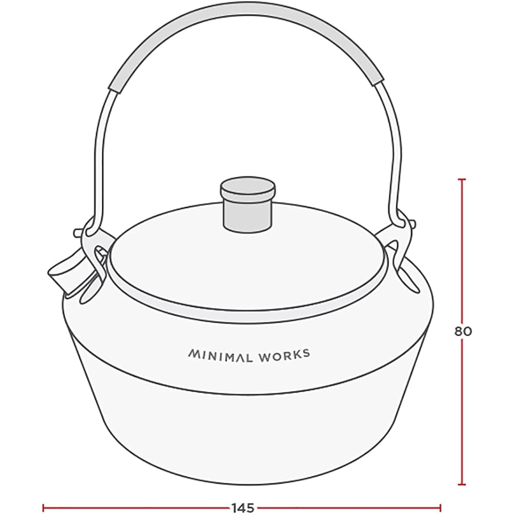 [MINIMAL WORKS] Mini Kettle Bogle Stainless MGTW-KB000-GO0ST