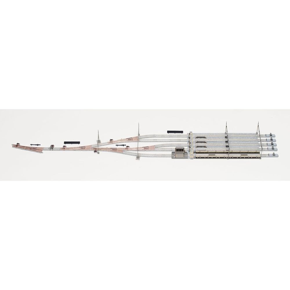 TOMIX N Gauge Depot Rail Set 91016 Railway Model Supplies Silver