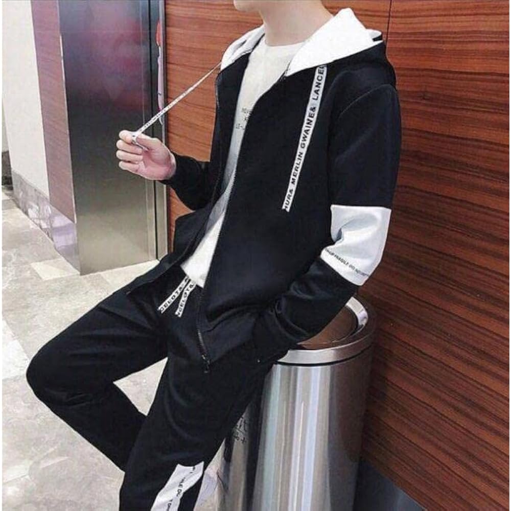 [EMPTIO] Running Bottoms Setup Men's Top and Bottom Set Trousers Slim Sweatshirts Jogger Outdoor Military