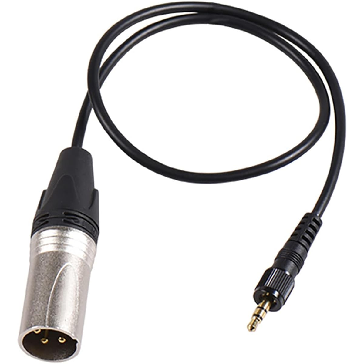 Kicada 1/8" TRS to XLR Microphone Cable 1.8ft 3.5mm to XLR Balanced Cable Oxygen Free Copper (OFC) TRS Male to 3 Pin XLR Male Cable Compatible with Saramonic BOYA Comica Microphone Cable