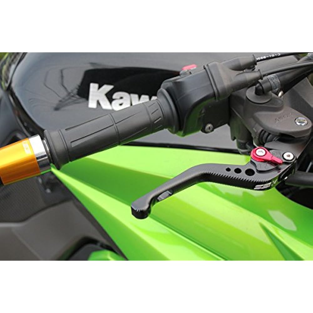 SSK Short Adjust Lever 3D Type Clutch & Brake Set Lever Color: Black Adjust Color: Gold YAMAHA (MT-09 TRACER 2015-2017)(MT-10 2017) YA0406906-GD