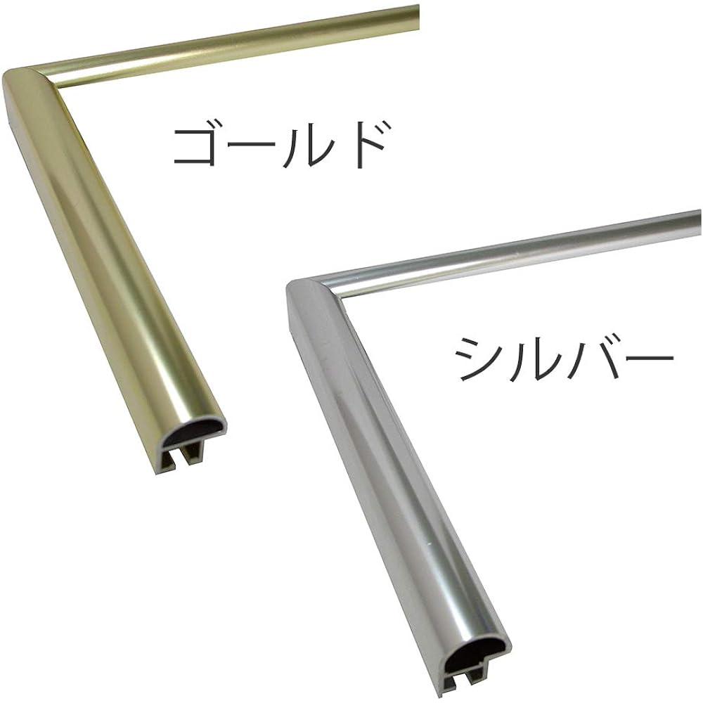 Aluna Aluminum Frame "IC" Gold Sanzo 607