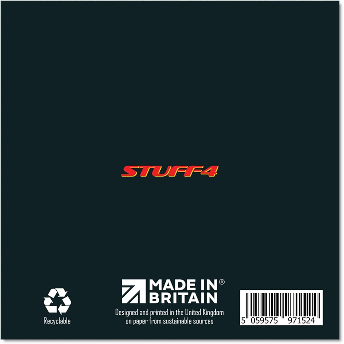 Stuff4 Funny Birthday Card for Work Colleague - Madness Made Us Friends - Joke Happy Birthday Card from Friend, Birthday Gift for Coworker, 5.7 x 5.7 Inch Banter Friendship Greeting Card Gift