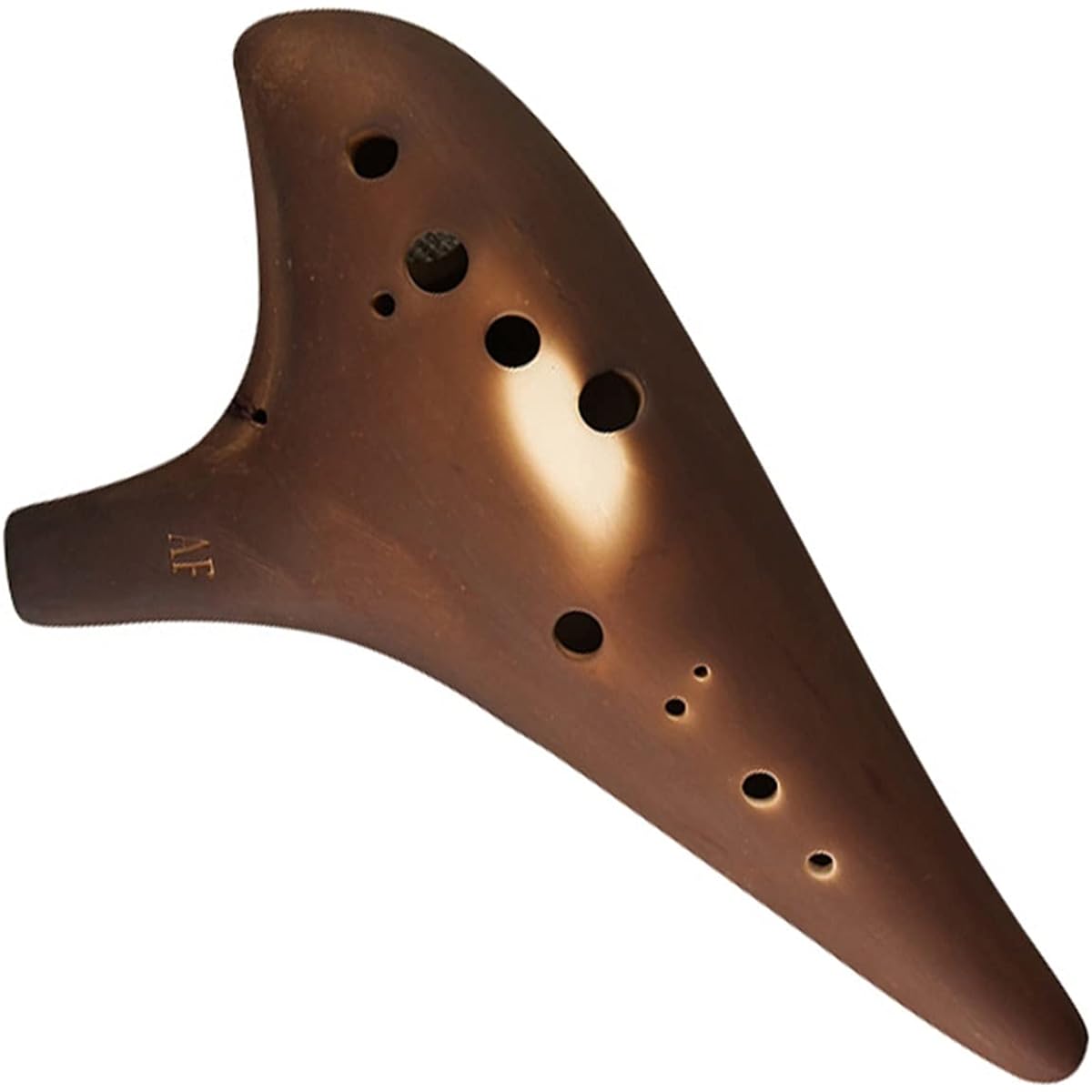 Performance Type 12 Holes Alto F Tune Ceramic Ocarina Professional Biscuit Ocarina for Adult Beginner Wind Instrument Ocarina Musical Instrument