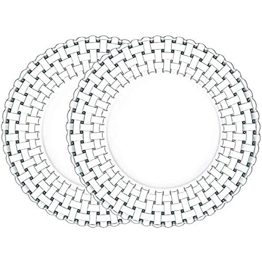 Nachtmann Large Plate Clear 32cm Bossa Nova Large Plate 93511 2 pieces
