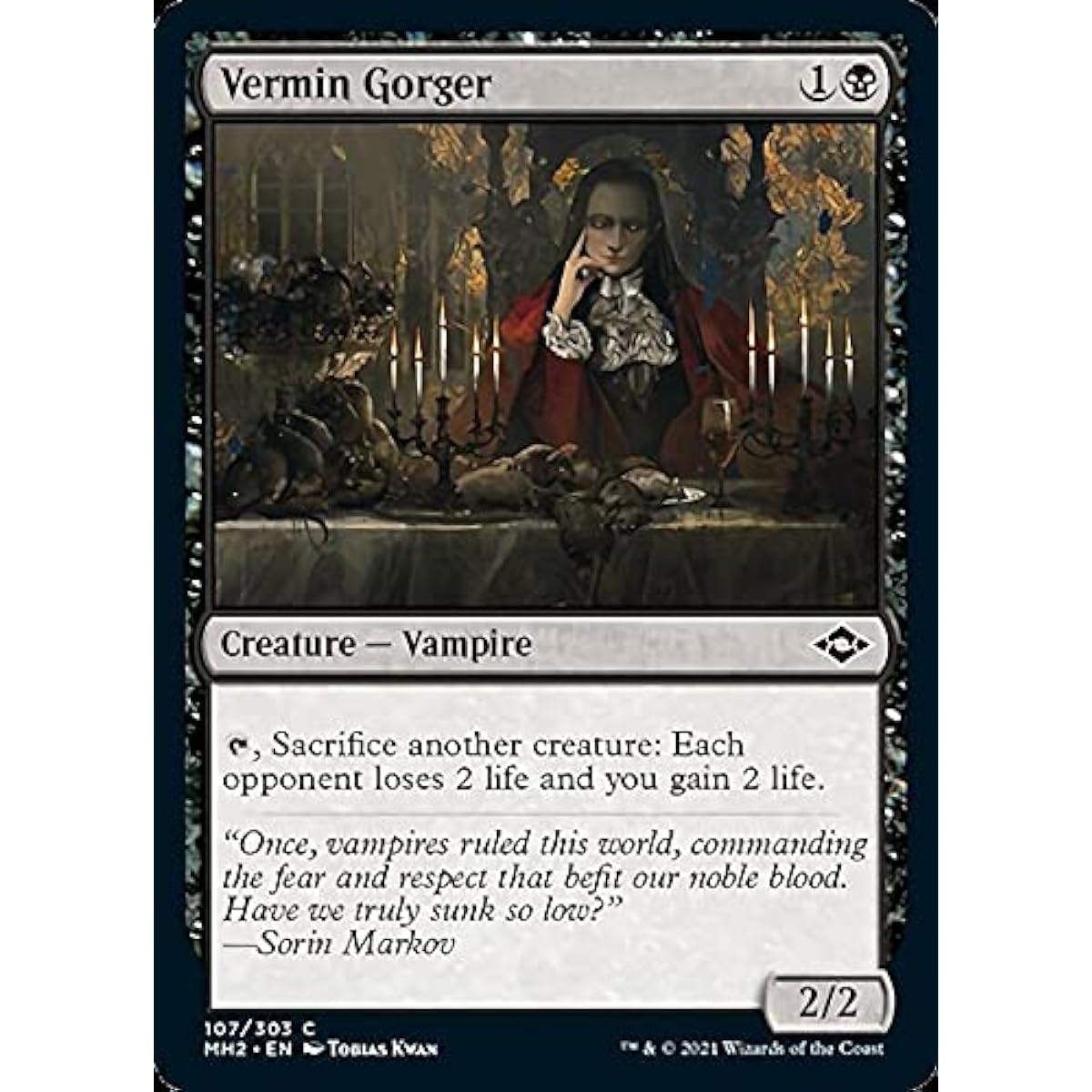 Magic: The Gathering - Vermin Golgar (107) - Modern Horizons 2