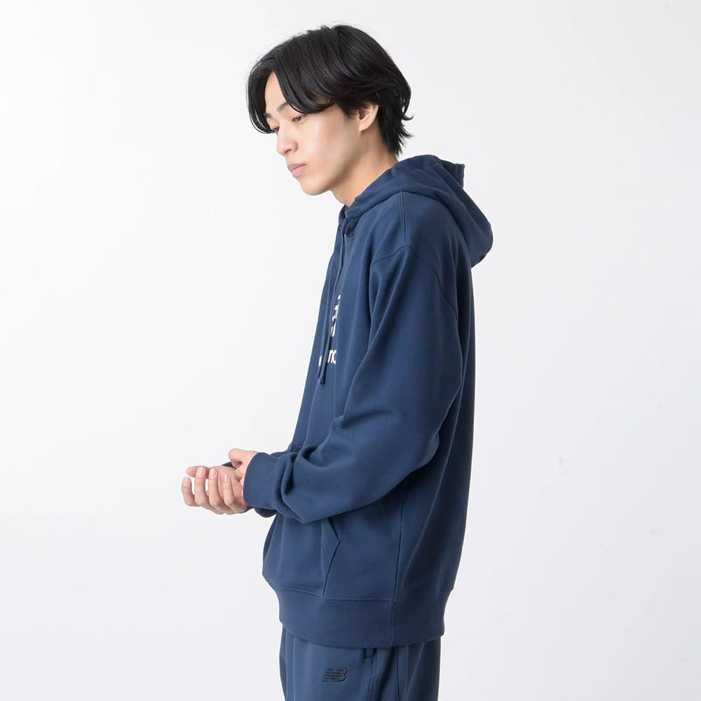 [New Balance] Men's Hoodie Stacked Logo Sweat Hoodie (MT41501)
