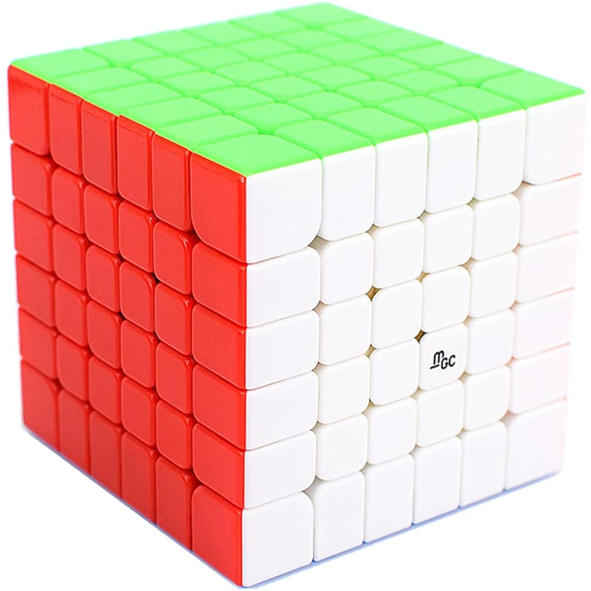 LiangCuber YongJun MGC 6x6 M Magnetic Speed Cube Stickerless YJ MGC 6x6x6 Puzzle Cube