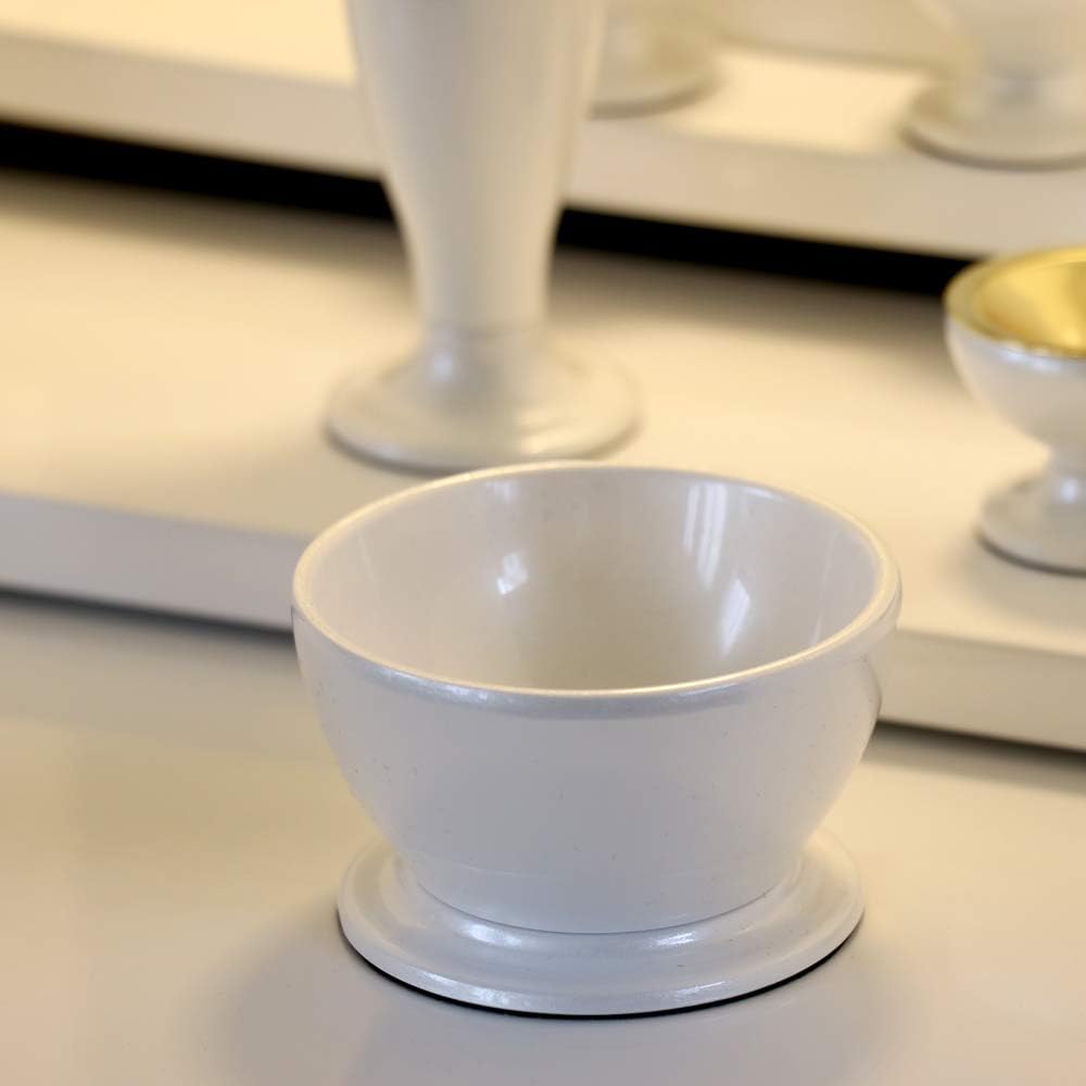 Furniture-style Buddhist altar fittings 5-piece set "Konohana Small Size" Goguso + Orin Set White Small