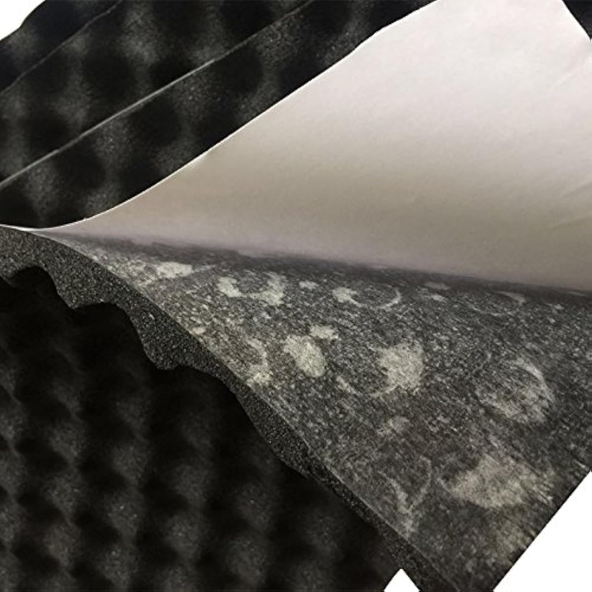 SOOMJ Vibration Damping Sound Absorbing Material Speaker Back Sound Absorbing Material with Adhesive 20mm Thickness 20 x 500 x 800mm (Set of 10)