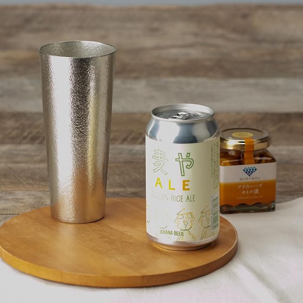 [Nousaku Japanese paper wrapping] Beer cup L 380ml