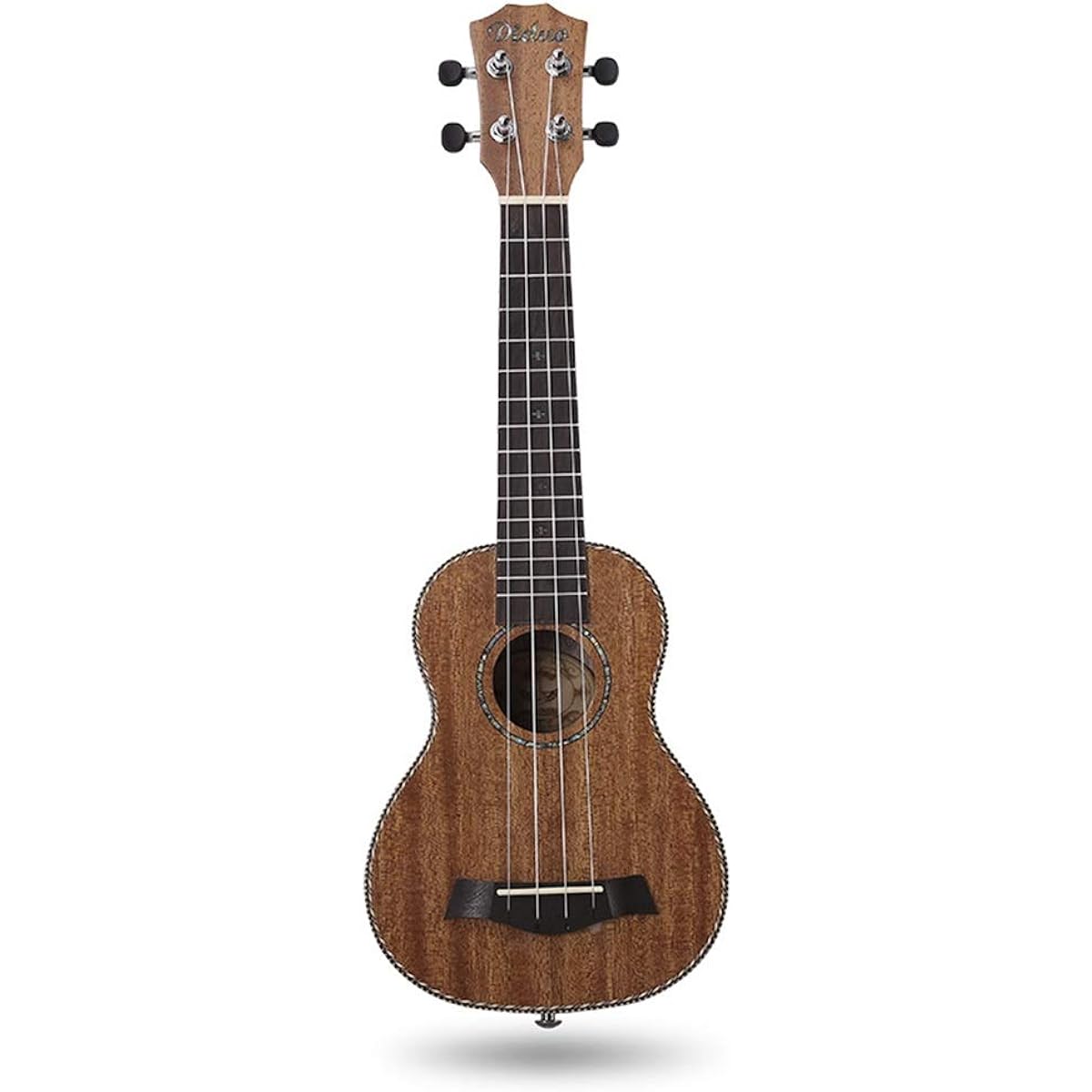 Ukulele Mahogany Ukelelen Acoustic Ukulele Hawaii Guitar 21 Inch Entry Level Ukulele (Color: Natural, Size: 21 inches)