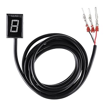 Speed Display Meter Motorcycle Direct Mount 1-6 Speed Gear LCD Display Indicator Kawasaki ER6N Z1000SX Ninja 300 Z1000 Z800 Z750