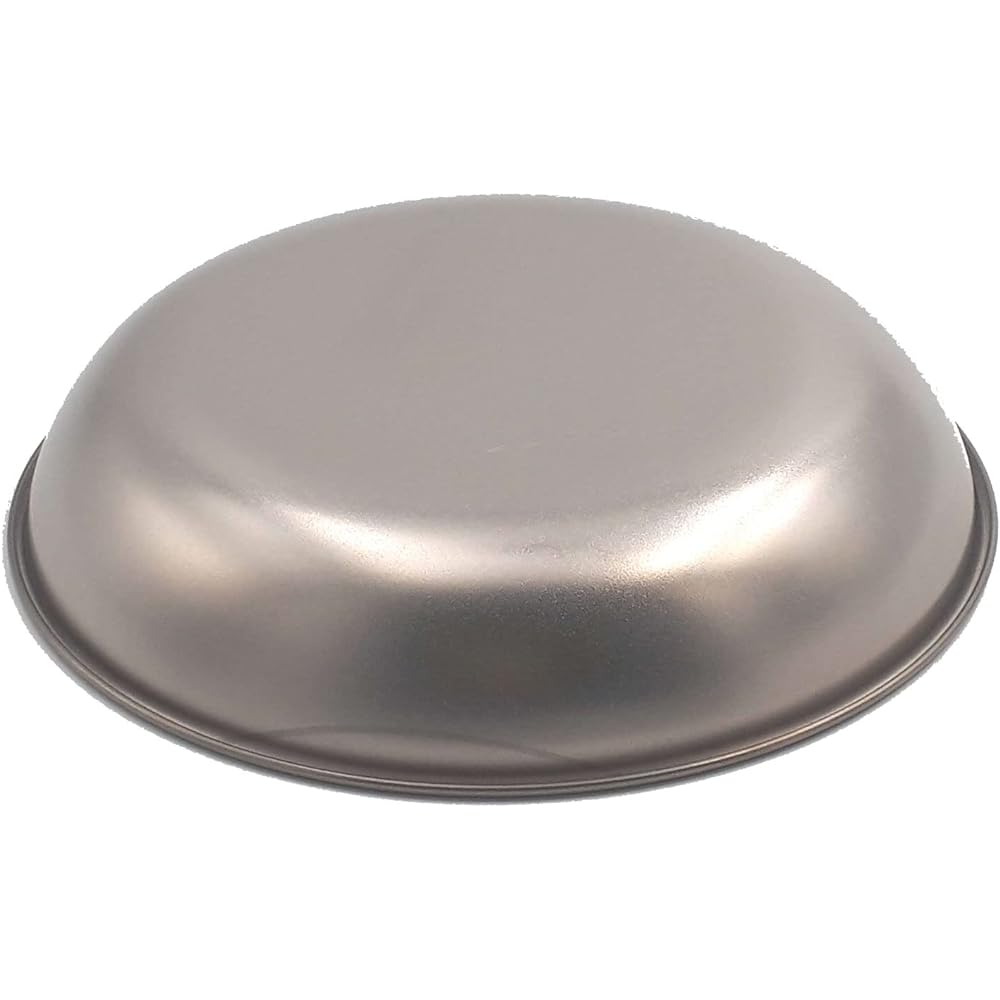 [Made in Tsubame Sanjo] Village Blacksmith Pure Titanium Deep Lunch Plate 18cm