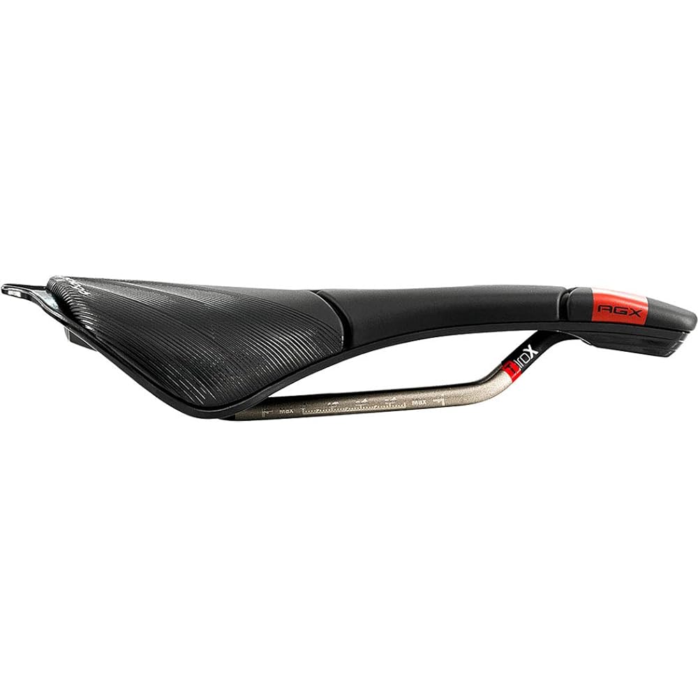 PROLOGO SCRATCH M5 AGX TIROX Rail Saddle [Black]