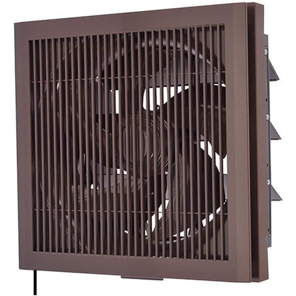 MITSUBISHI ELECTRIC Standard Ventilation Fan Clean Compaq Lattice Type Interlocking Shutter Drawstring Included 20cm White EX-20LK9-C