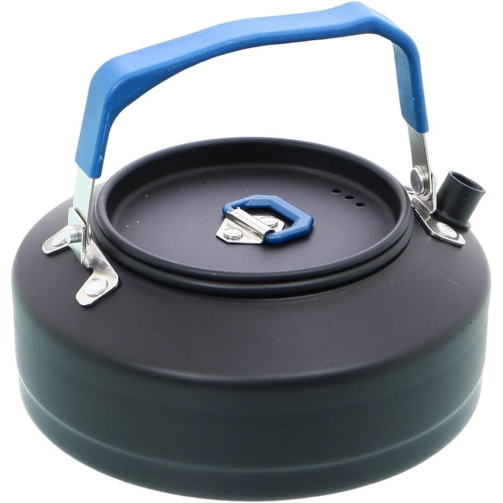 Whole Earth Nomad Kettle 0.8 BK WE23DJ67 Cookware Kettle 800ml Kitchen Camp *Limited to one item per person (Black/FF/Men's, Lady's, Jr)