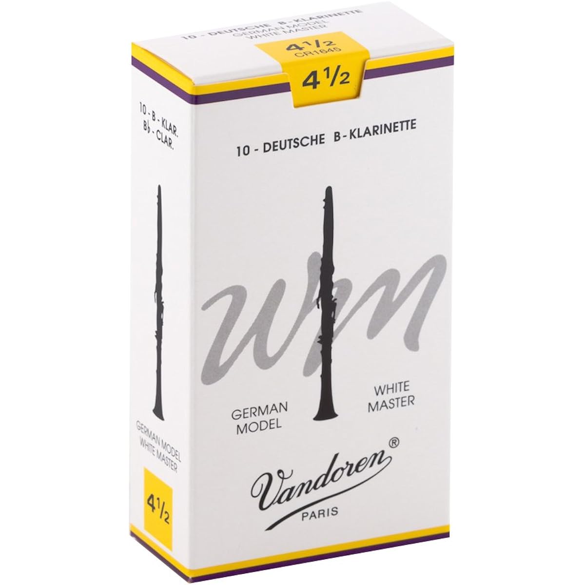 Vandoren German Hardness: 4 1/2 Reed for B Clarinet (Vandoren) Official Japanese Product