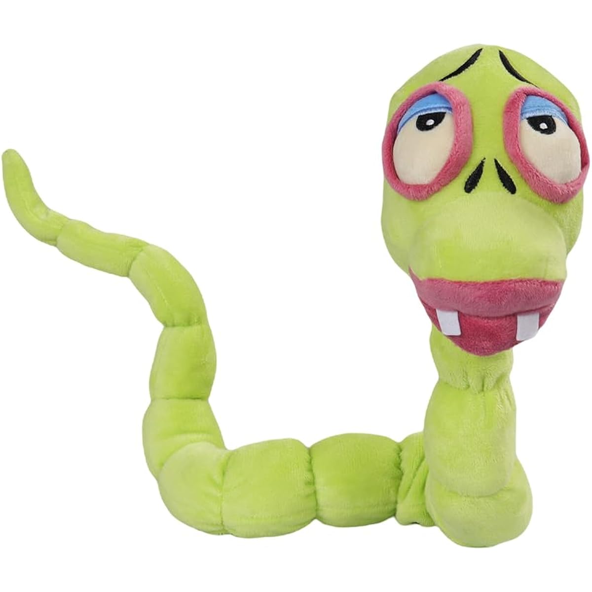 Emisorn Kids Corpse Bride Maggot Doll Zombie Bride Insect Stuffed Animal Pillbug Plush Toy Back Cushion Soft Animal Pillow Doll (Green One Size)