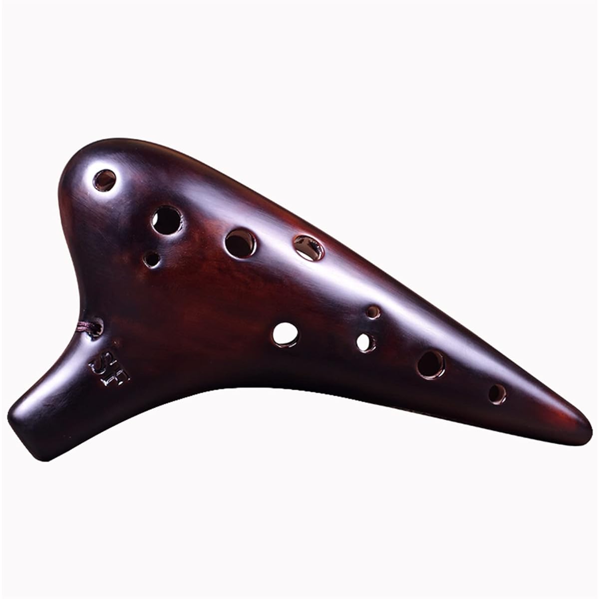 Smoke playing type 12 holes treble F key, 12 holes SF ocarina bright sound ocarina musical instrument