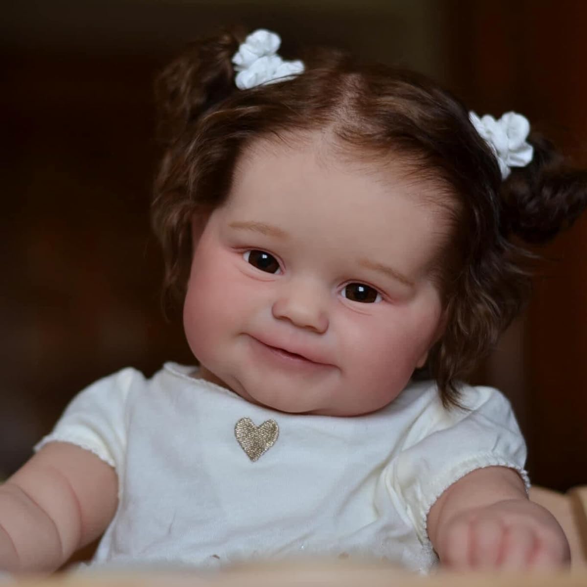 Realistic Lifelike Baby Boy 23 Inch 57cm Soft Silicone Reborn Baby Doll Toddler Toy Handmade Full Body Vinyl Newborn Dolls Anatomically Correct Xmas Gift