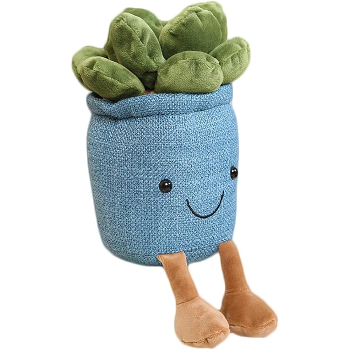 CHELEI2019 9.8" Succulent Stuffed Animal, Soft Christmas Plush Succulent Toy Gift Blue