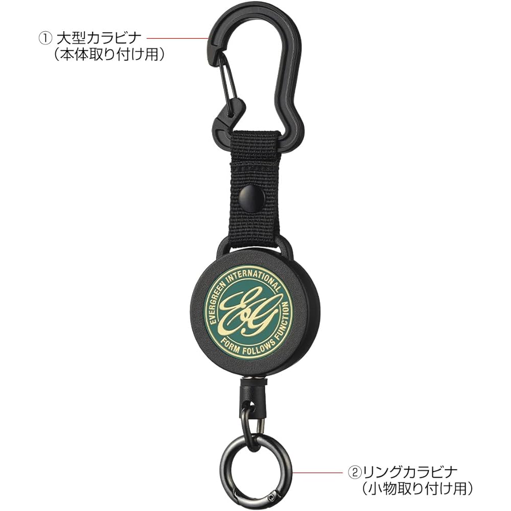 Evergreen (EVERGREEN) EG carabiner pin on reel