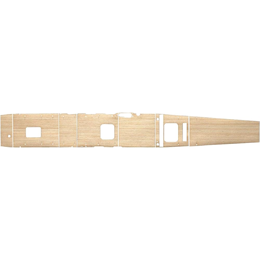 Hasegawa 1/350 Japanese Navy Aircraft Carrier Akagi Wooden Deck Plastic Model Parts QG25