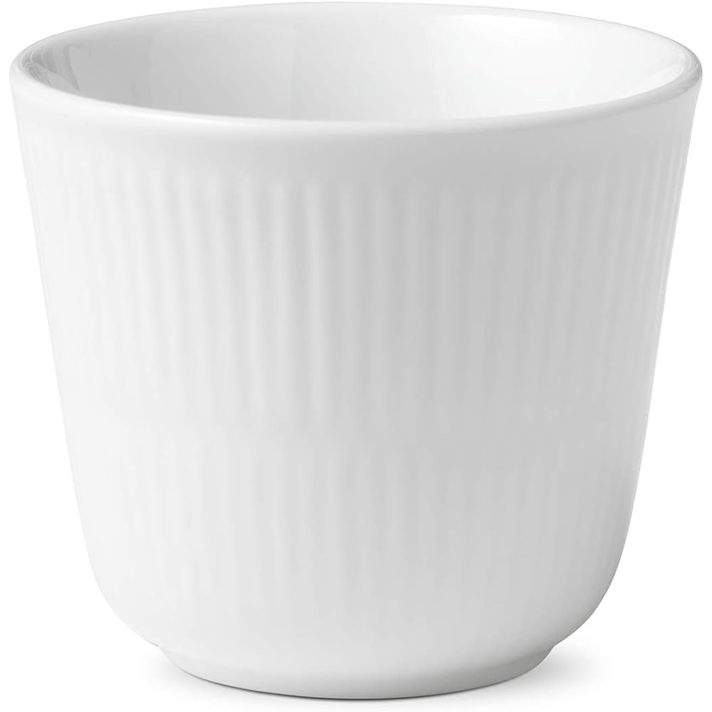 [Regular Imported Product] ROYAL COPENHAGEN White Fluted Pair Mug L Wedding Gift 1016918
