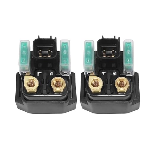 Motor Relay Suzuki VL1500 Boulevard VL 1500 Intruder Volusia VL800 VLR1800 VZ 1500 VZ800 Marauder Motorcycle Starter Relay (Color : 2 pcs)
