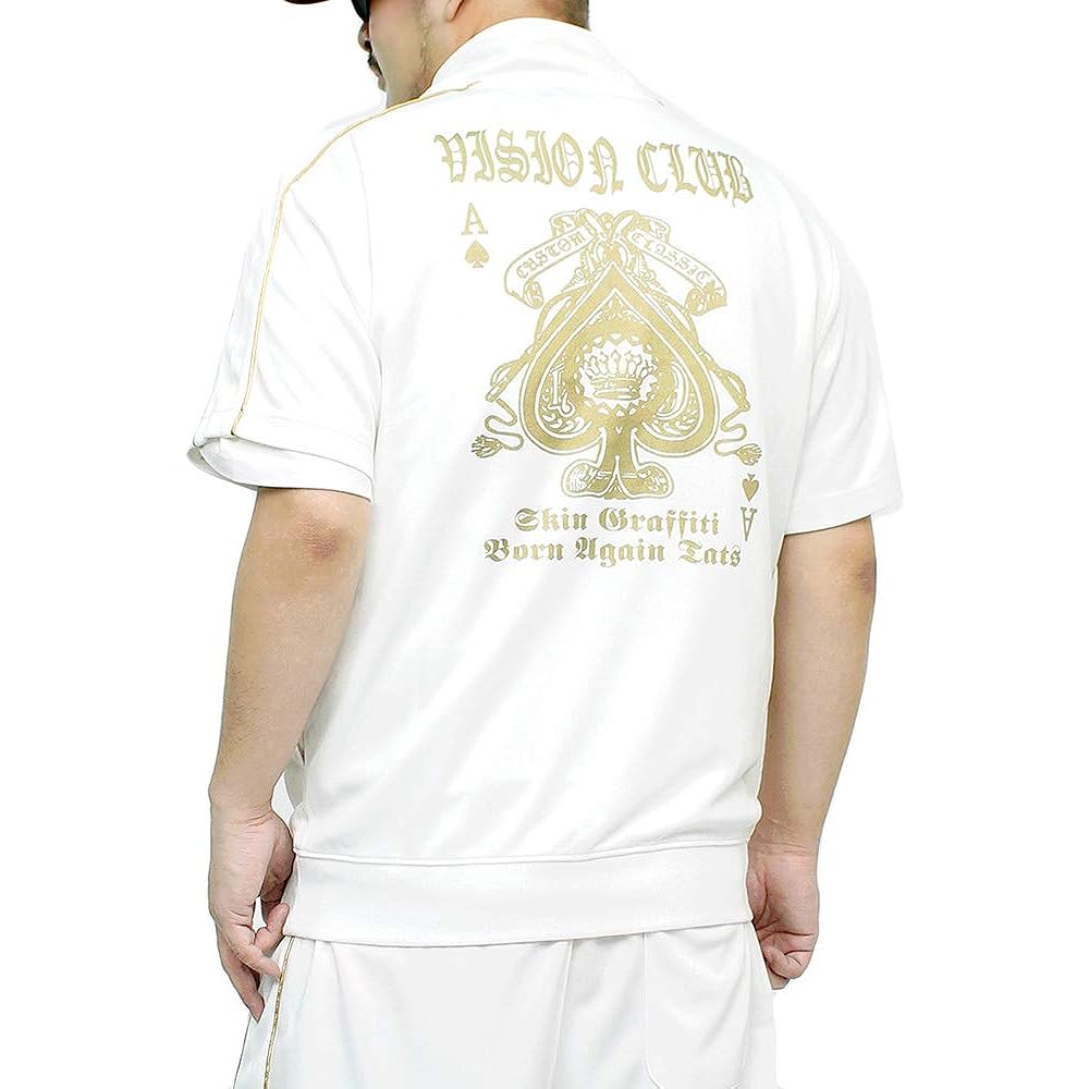 [One Colors] Men's Setup, Large Size, Long Sleeve, Short Sleeve, Full Zip, Blouson, Easy Pants, Piping, Jersey