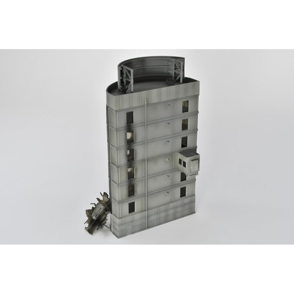 TOMYTEC 1/144 GeoColle Combat Series DCM23 Office Building Painted Plastic Model 323723