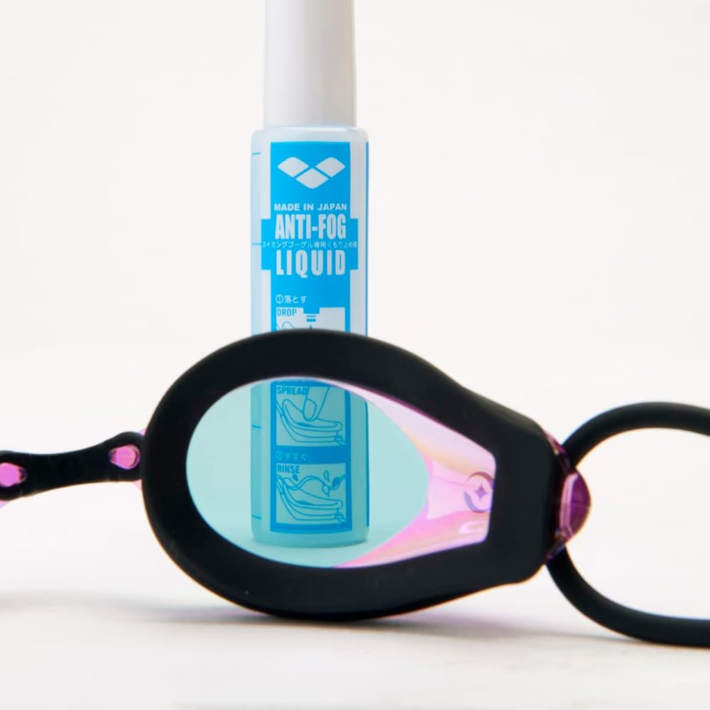 [Arena] FINA approved swimming goggles for racing, unisex [Splash] Anti-fog (with Rinon function)