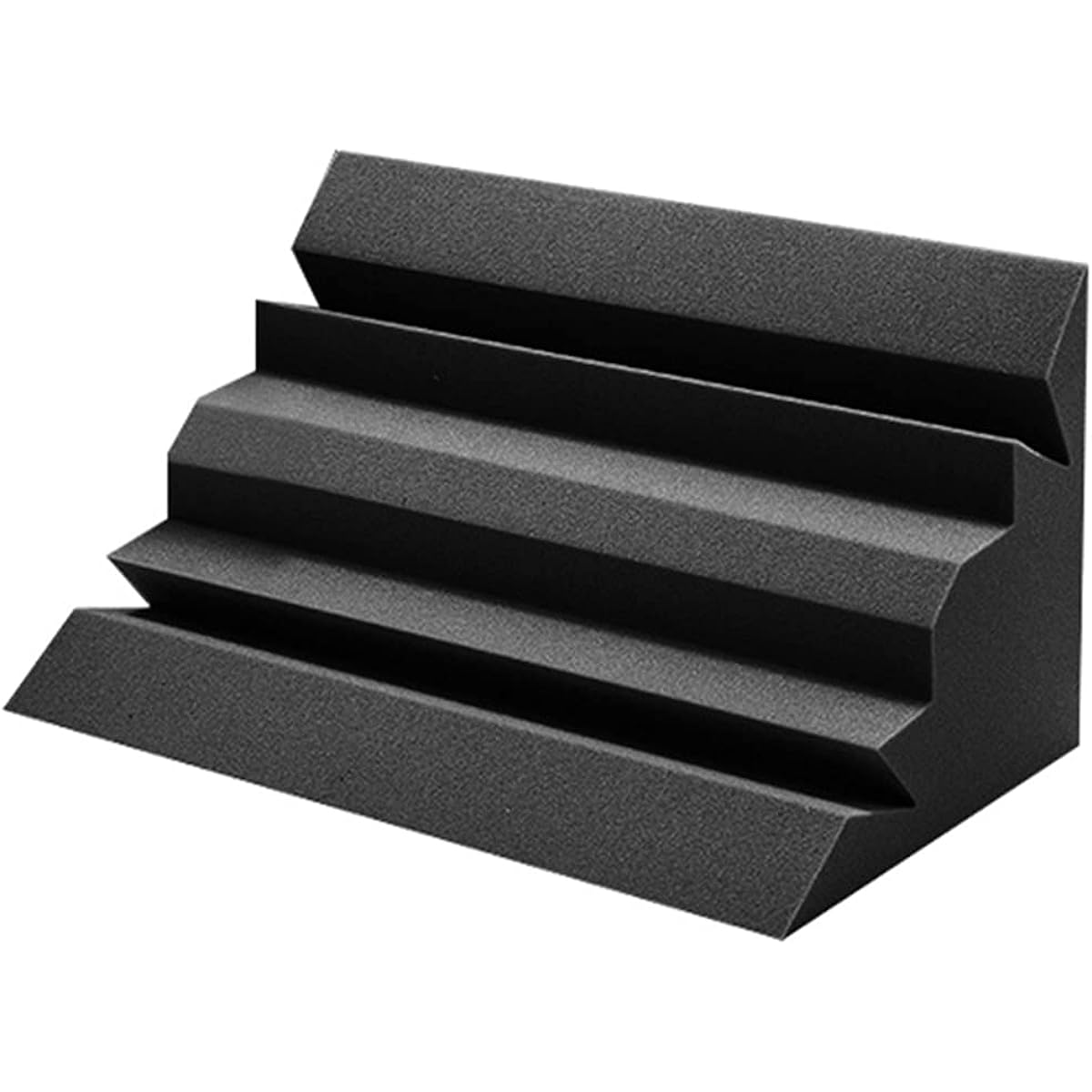 Mini Sound Absorbing Cotton, Bass Trap Acoustic Foam Tiles Studio Soundproofing Foam High Density Soundproof Pad Panel for Corner Installation Between Wall and Ceiling (Purple 5