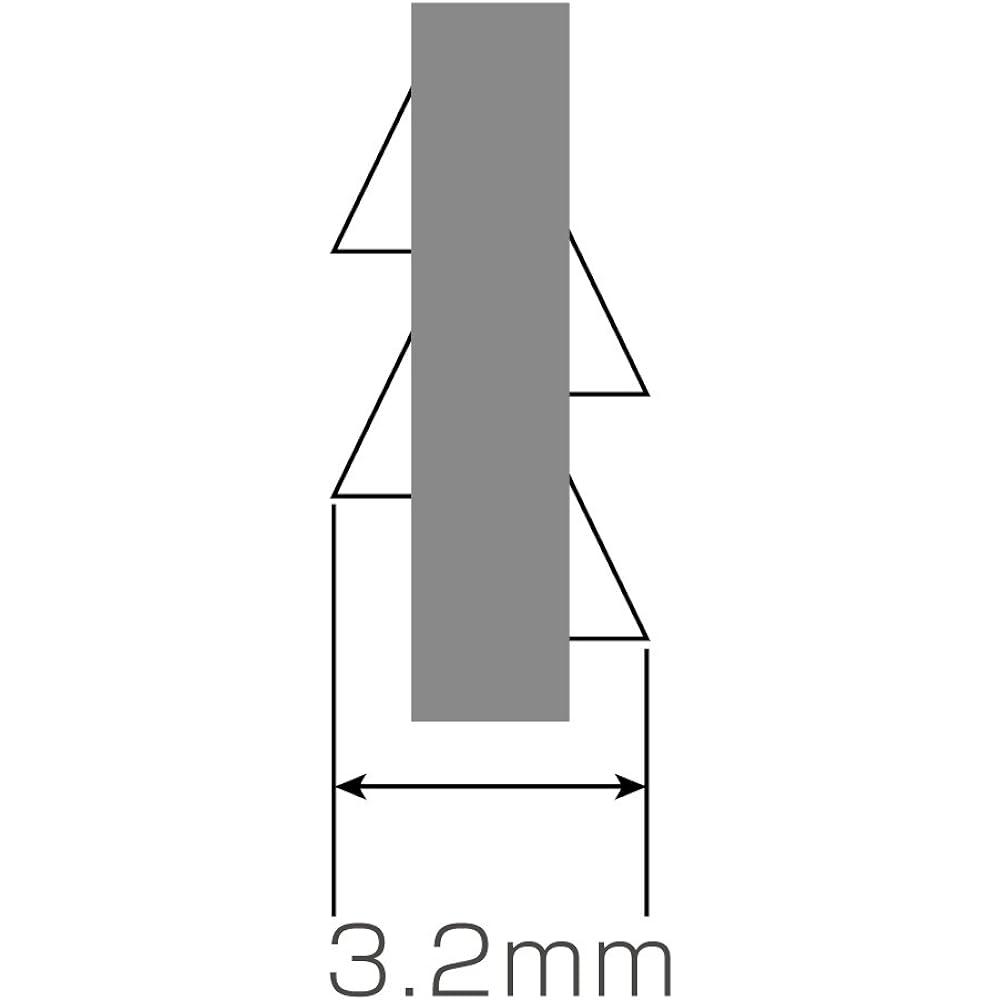 HOZAN Replacement Blade Capacity: Non-heat treated iron plate 10mm, aluminum plate 20mm, brass/steel plate 15mm or less for K-100 K-100-2