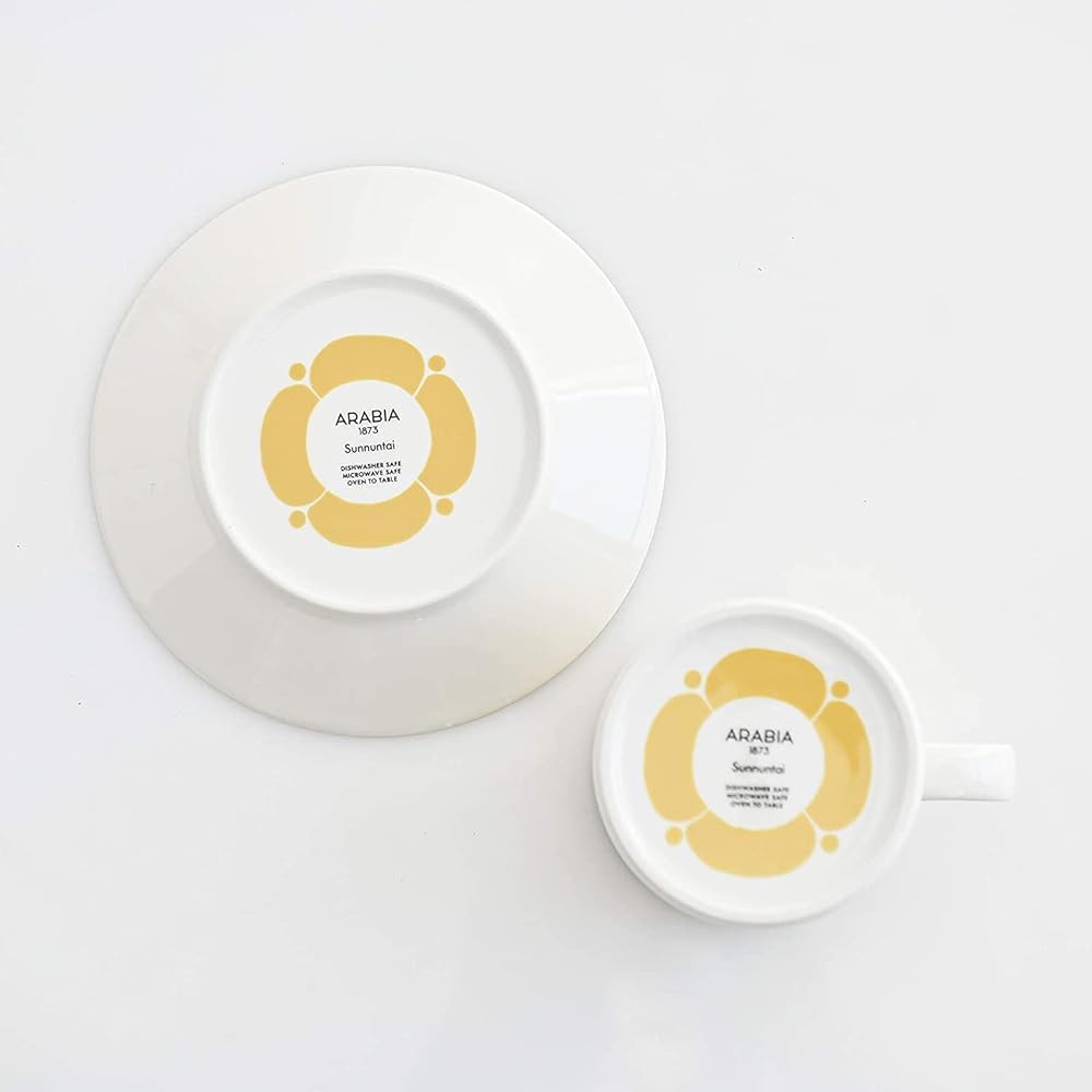 [Regular Imported Product] Arabia Sunnun Thai Tea Cup & Saucer Approx. 280ml 1054200