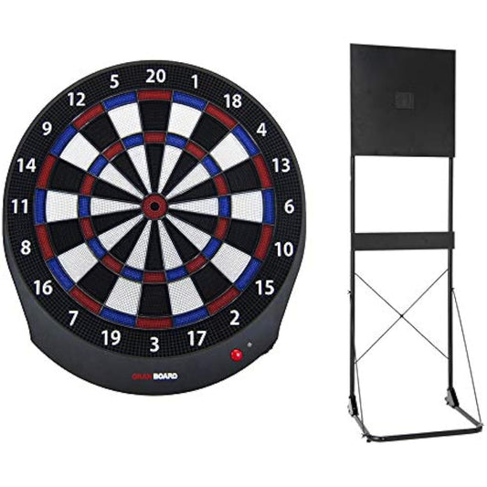 Dartboard GRAN BOARD DASH BLUE & Dart stand D.craft Artemis set