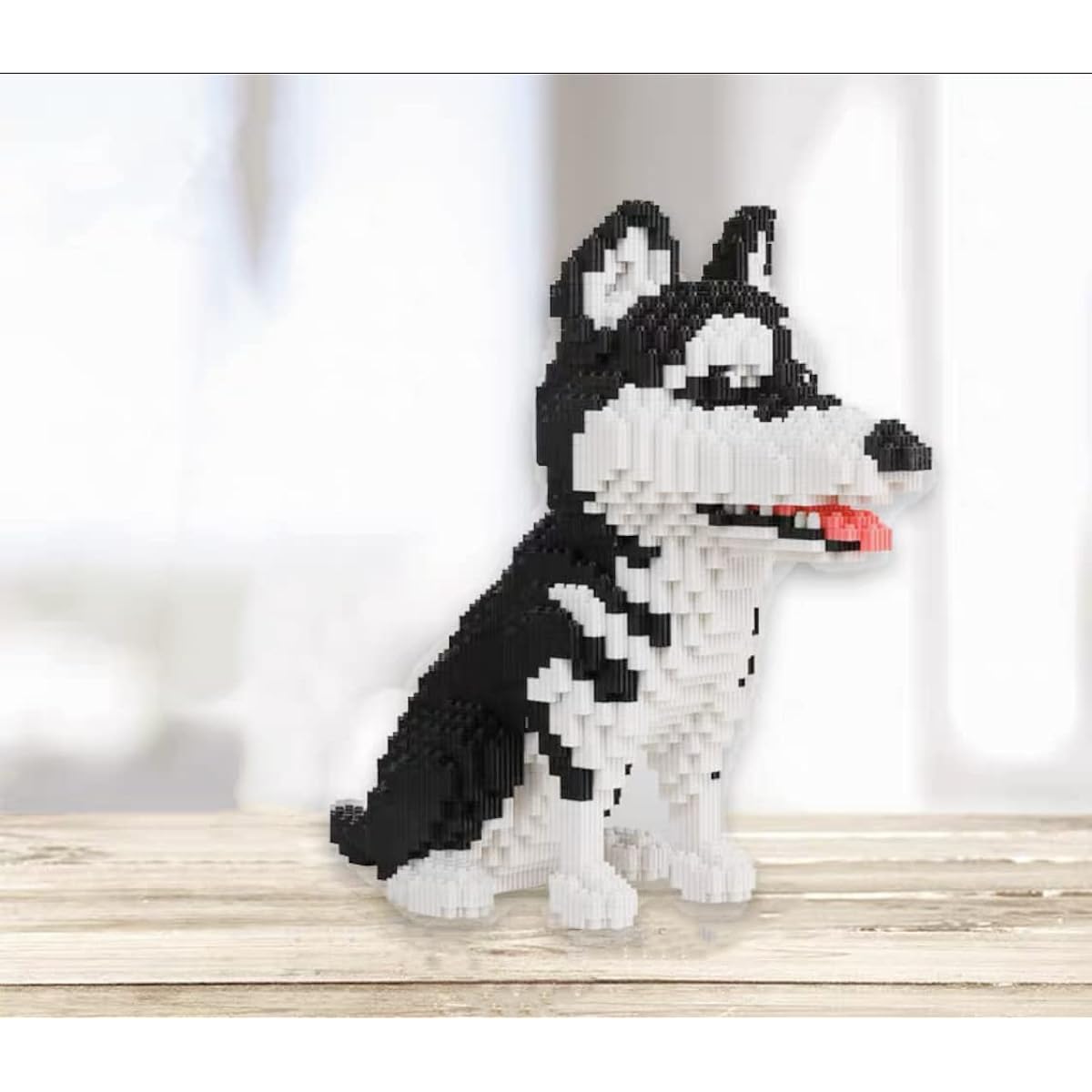 BDYDT Husky Dog Micro Building Blocks Set (2524 Pieces) Gift for Adults and Kids